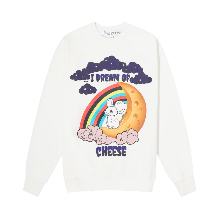 JW Anderson Dream Of Cheese Sweatshirt "Off White"