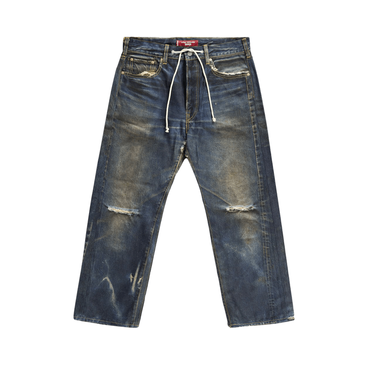 Junya Watanabe x Levi"s Denim Print Pants "Indigo'