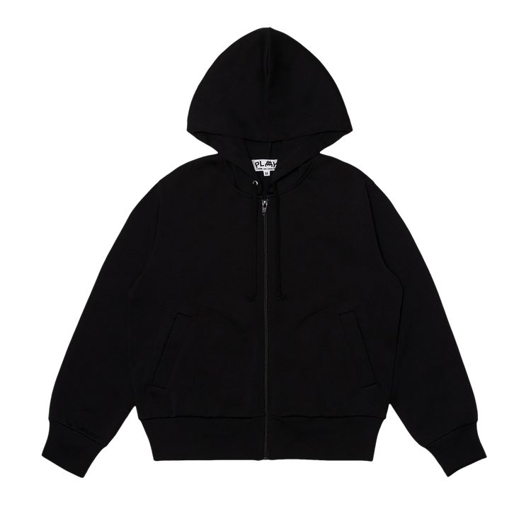 Comme des Garçons PLAY x Invader Pixel Heart Zip Hoodie "White"