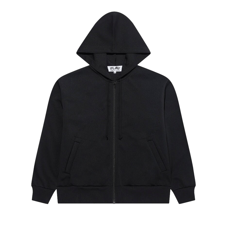 Comme des Garçons PLAY x Invader Pixel Heart Zip Hoodie "Black"