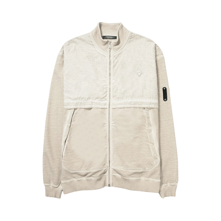 A-Cold-Wall* Wash Contrast Zip Up Jacket "Bone"