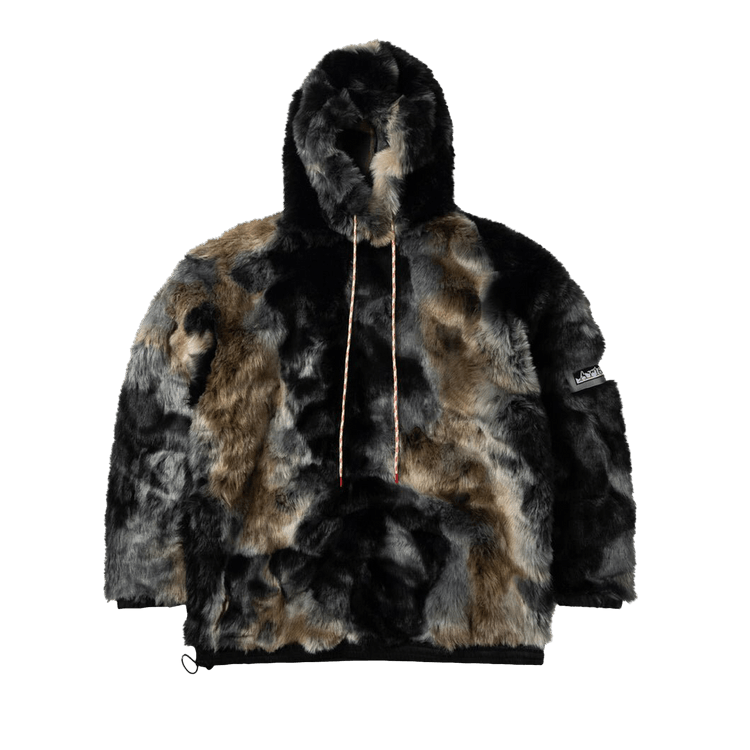 Aries Oversized Yeti Hoodie "Brown"