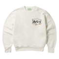 Aries Logo Print Sweatshirt "White"