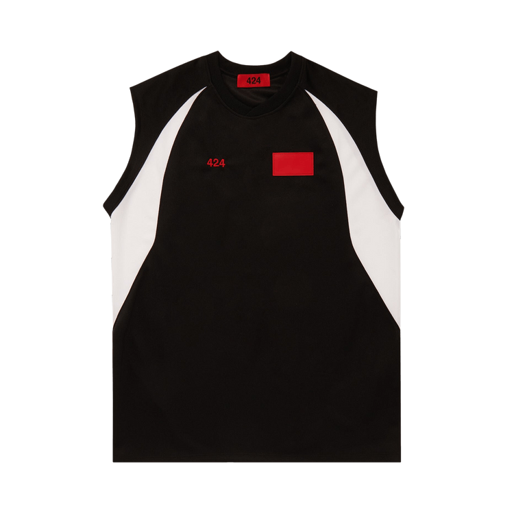 424 Sleeveless Tee "Black"