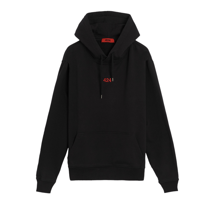 424 Regular Fit Hoodie "Black"