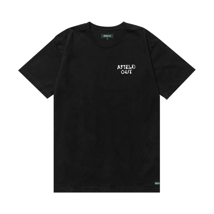 Afield Out Ripple Short-Sleeve Tee "Black"