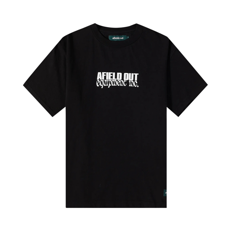 Afield Out Supply Short-Sleeve Tee "Black"