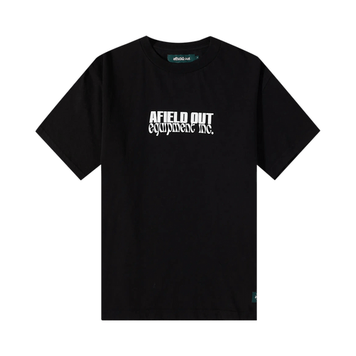 Afield Out Supply Short-Sleeve Tee "Black"