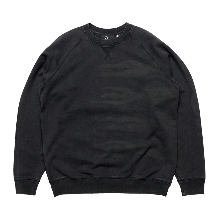 Parra Swimming With Pets Crewneck Sweater "Grey"