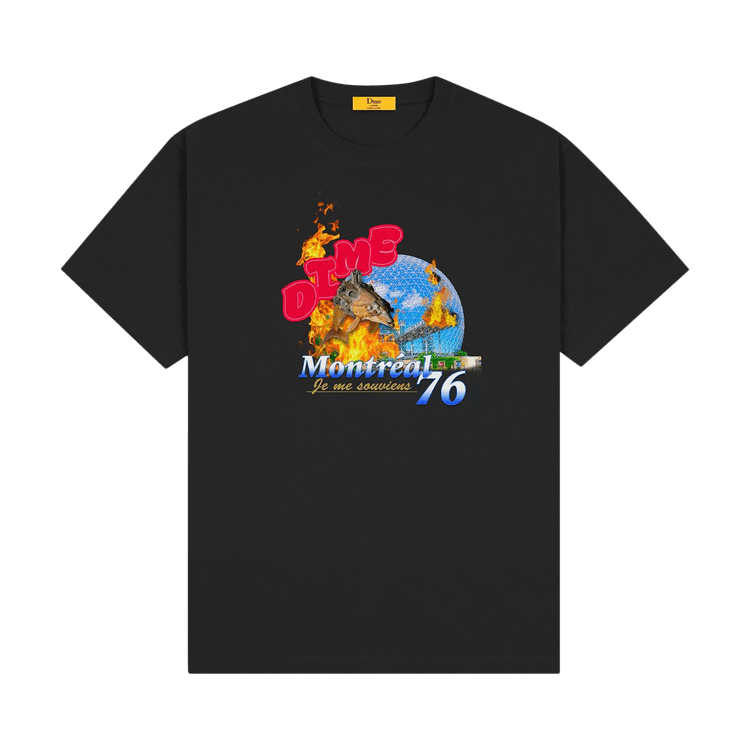Dime Biosphere Short-Sleeve Tee "Black"