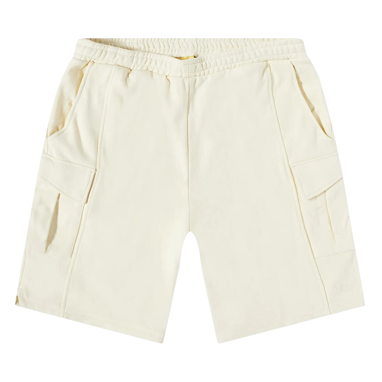 Dime Heavy Cargo Shorts "White"