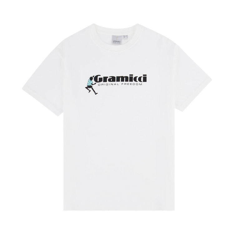 Gramicci Dancing Man Short-Sleeve Tee "White"
