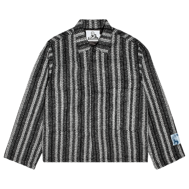 Jungles Boucle Minimal Workwear Jacket "Black"