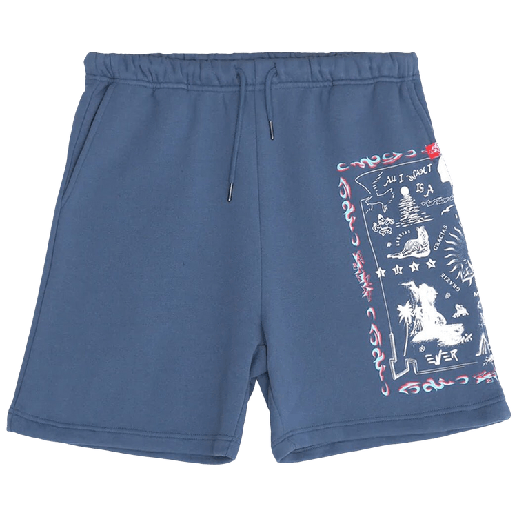 Jungles Bandana Sweatshorts "Navy"