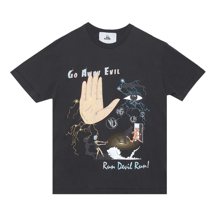 Jungles Go Away Evil Tee "Black"