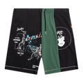 Jungles Television Split Shorts "Black"