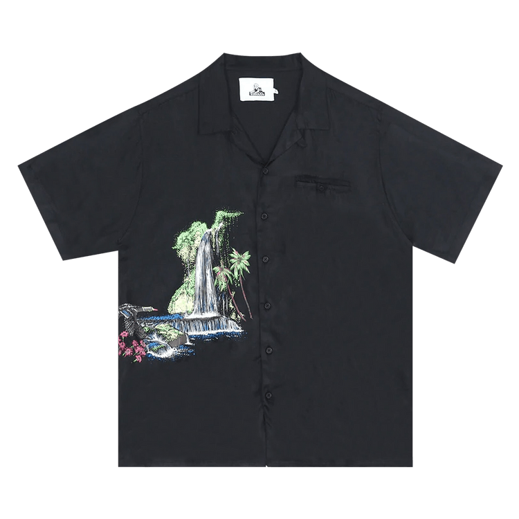 Jungles Waterfall Shirt "Black"