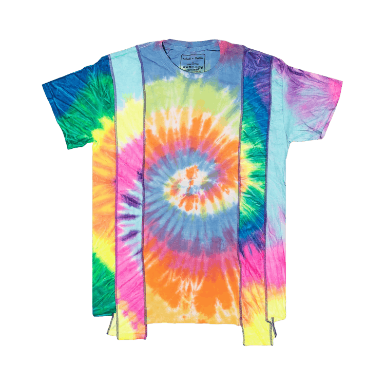 Needles Rebuild 5 Cuts Short-Sleeve Tee "Tie Dye"
