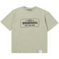 Neighborhood Sulfur Dye Crewneck Shot-Sleeve Tee "Sand"