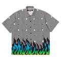 Neighborhood x DSC Flame Pattern Shirt "Black"