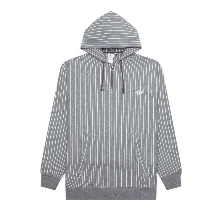 Puma x Nanamica Striped Hoodie "Grey"