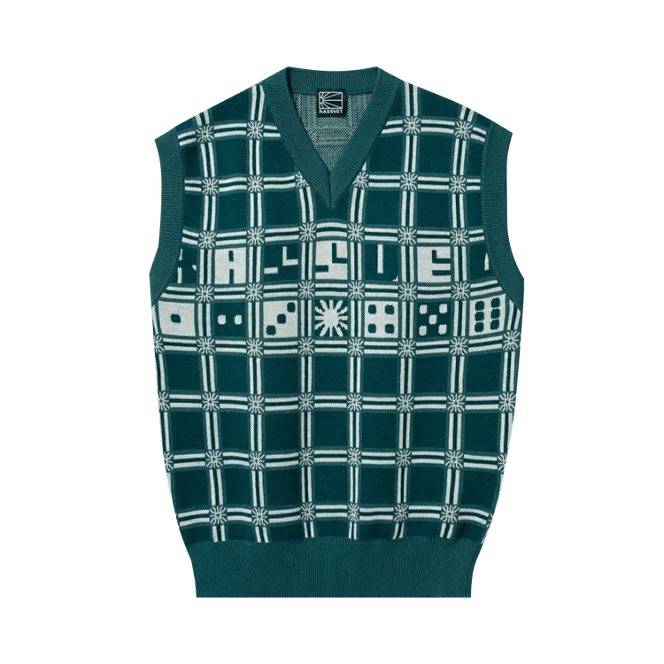 Rassvet Card Suite Sleeveless Jumper "Green"