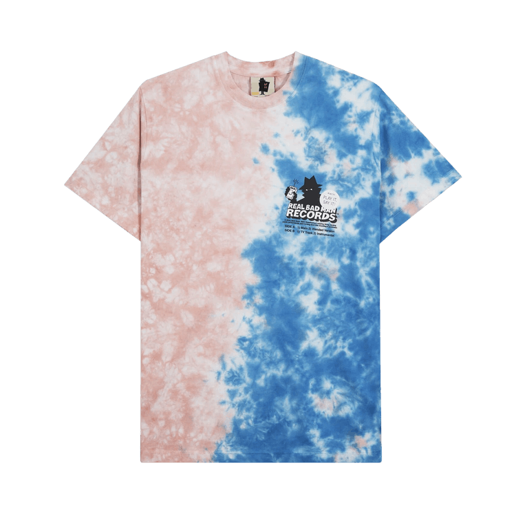 Real Bad Man Records Short-Sleeve Tee "Pink"