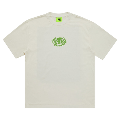 Supervsn Cornrow Short-Sleeve Tee "Bone"