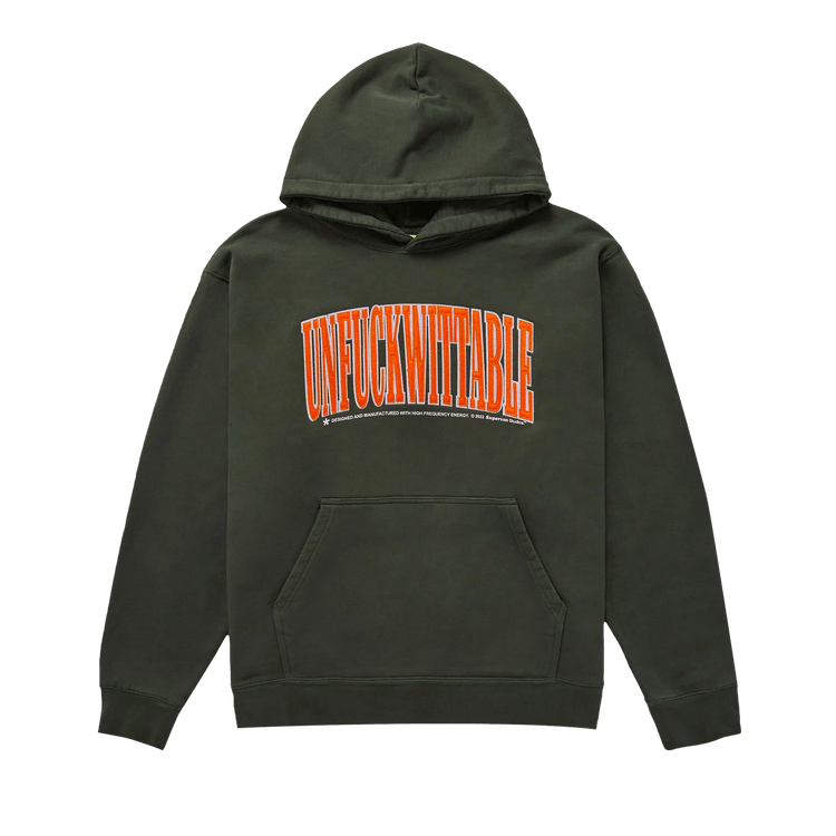 Supervsn Unfucwittable Hoodie "Green"