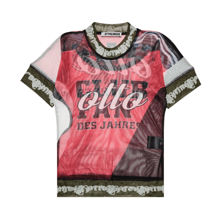 Ottolinger Mesh T-Shirt "Soccer Print"