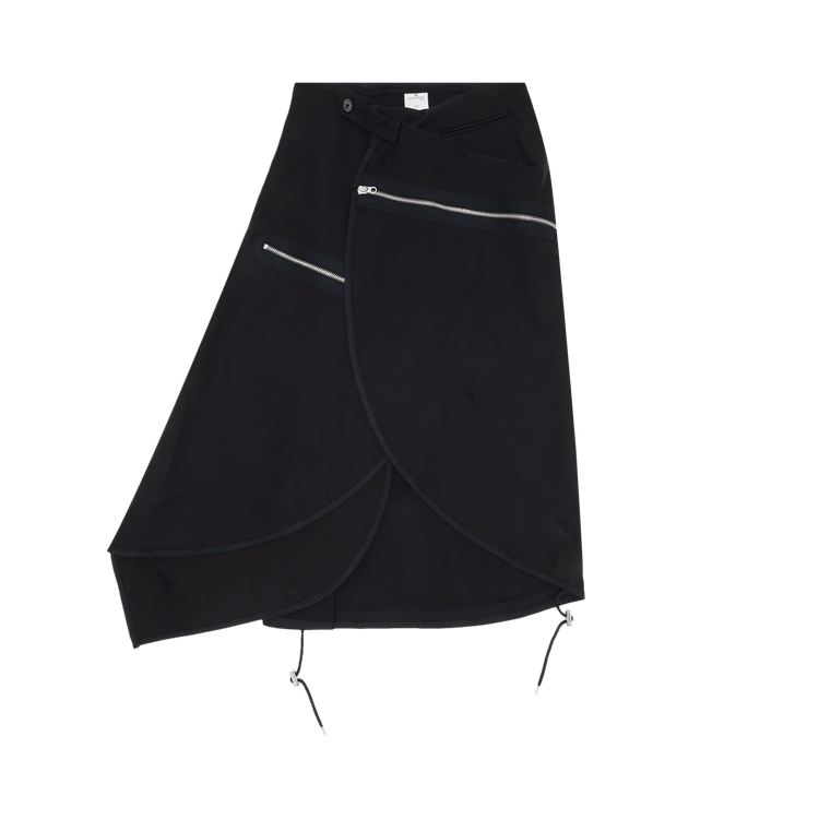 Courrèges Modular Long Skirt "Black"