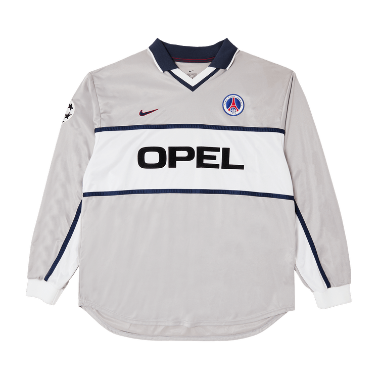 Vintage Paris Saint-Germain Stock Pro Away Jersey (Europe Version) "Grey"