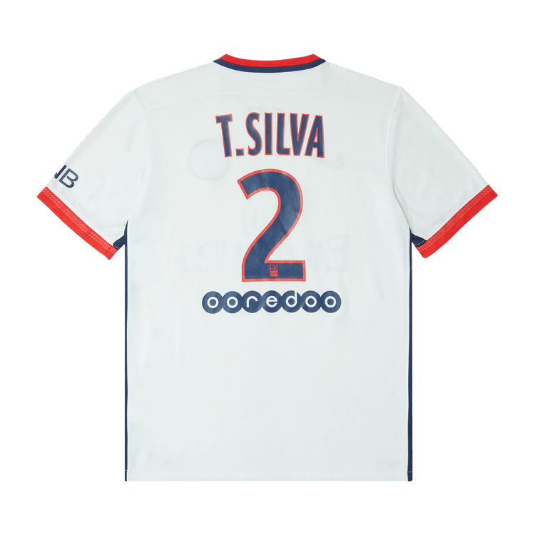 Pre-Owned Paris Saint-Germain T. Silva #2 Away Stadium Jersey "White"