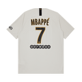 Pre-Owned Paris Saint-Germain Mbappé #7 Away Stadium Jersey "Grey/Yellow"