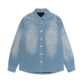 Stussy Faded Corduroy Overshirt "Denim Blue"