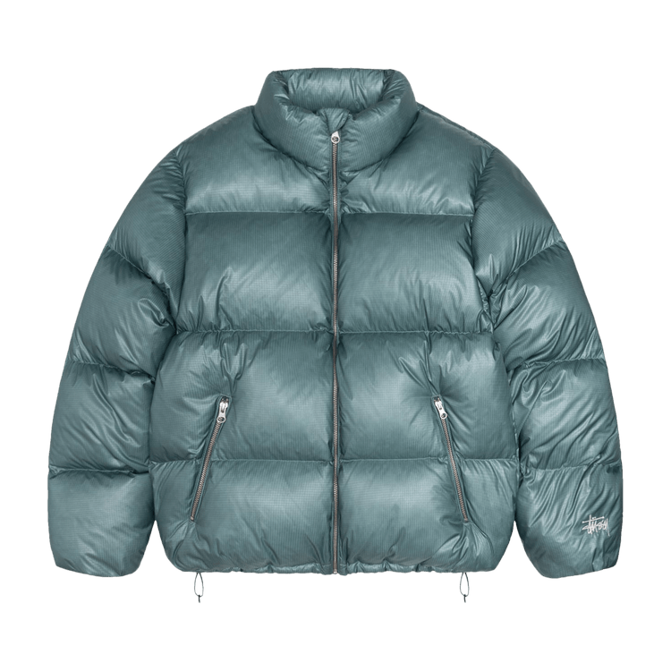 Stussy Down Puffer Parachute Ripstop "Powder Blue"