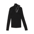 Y/Project Double Collar Fitted Sweater "Evergreen Black"