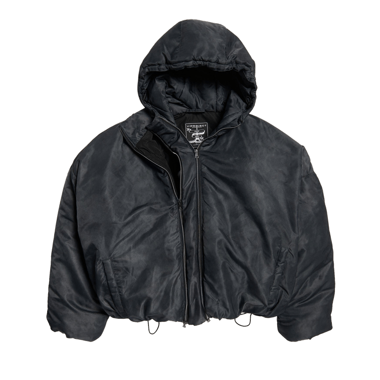 Y/Project Double Collar Puffer Jacket "Grey Cloud"