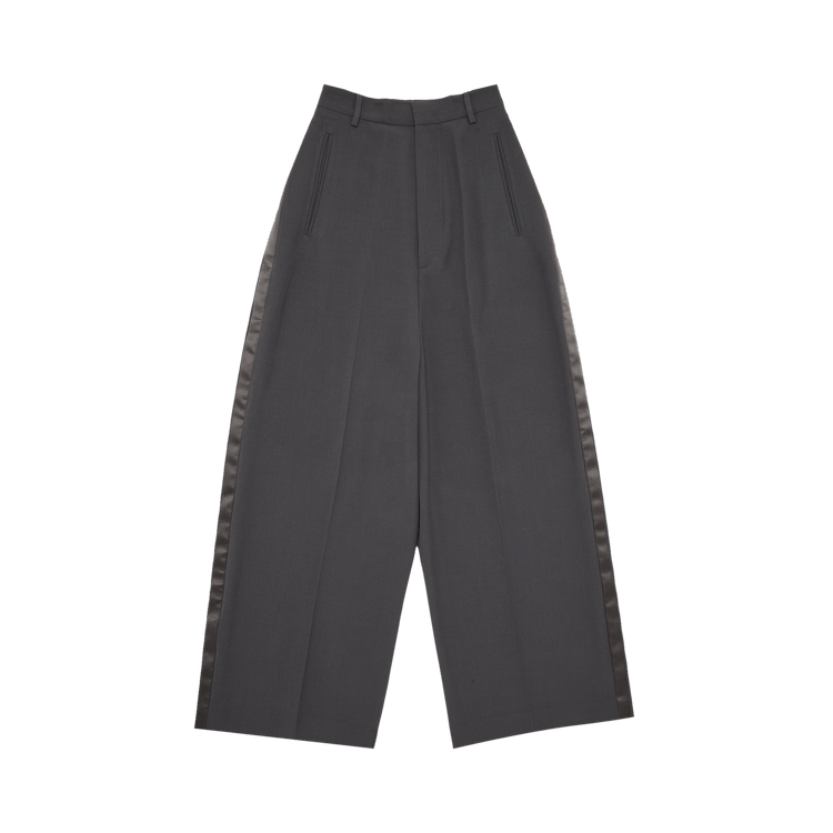 MM6 Maison Margiela Light Stretch Gabardine Trousers "Dark Grey"