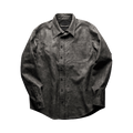 Y/Project Hook And Eye Leather Shirt "Grey"