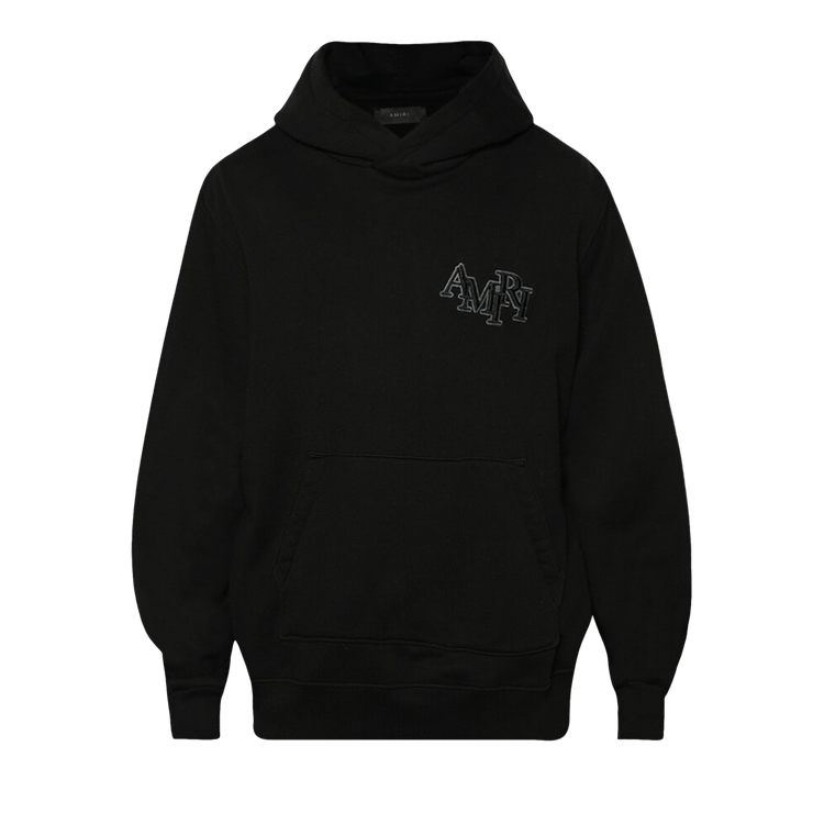 Amiri Staggered Hoodie "Black"