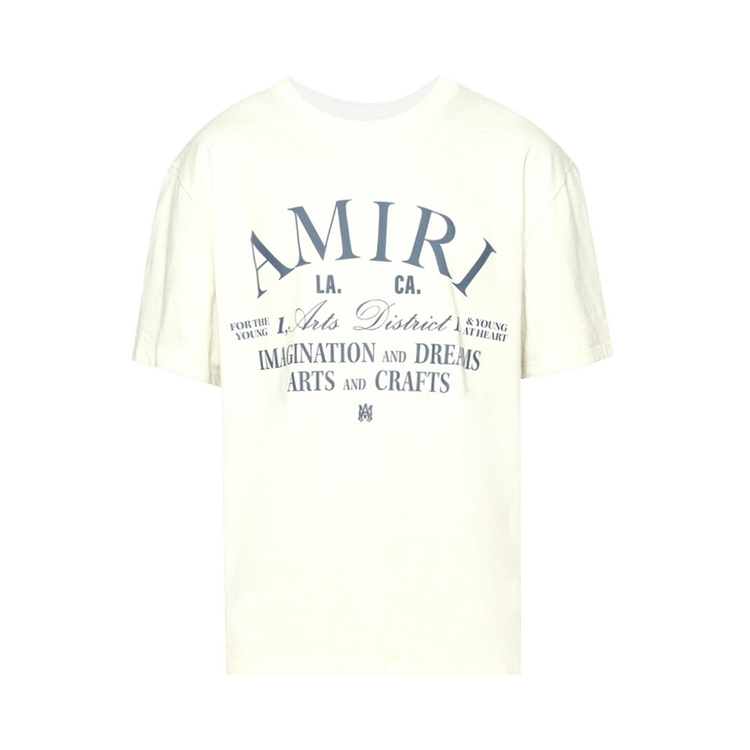 Amiri Arts District Tee "Vanilla Ice"