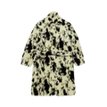 BLUEMARBLE Faux Fur Coat "Black/White"