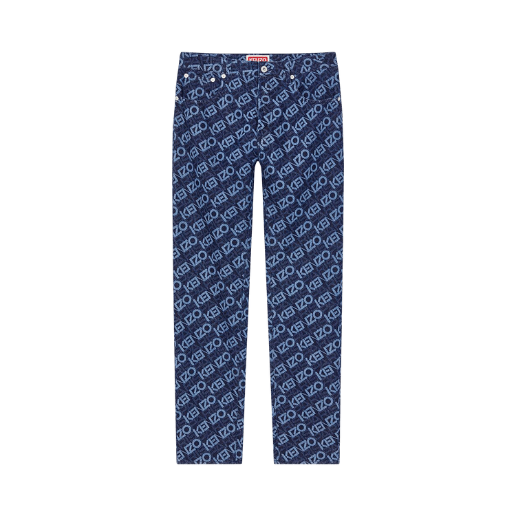 Kenzo Bara Slim Fit Jeans "Rinse Blue Denim"