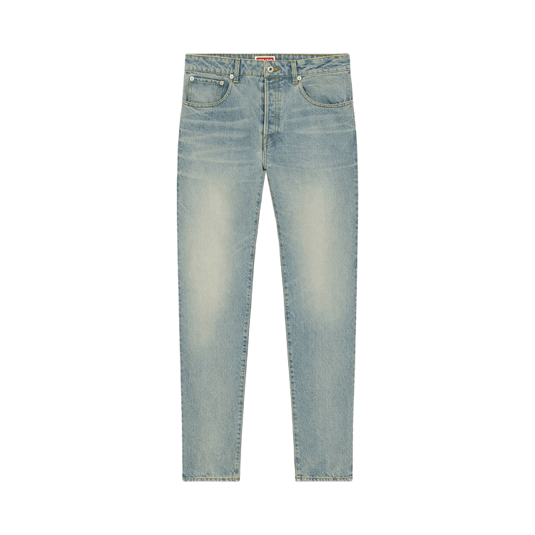 Kenzo Medium Stone Bara Slim Jeans "Medium Stone Blue Denim"