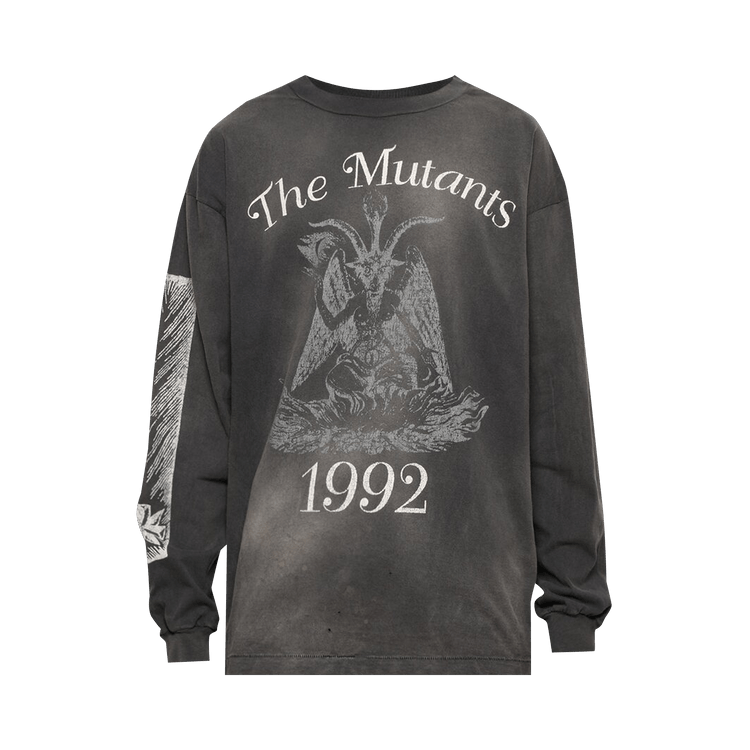 SAINT Mxxxxxx The Mutants Long-Sleeve Tee "Black"