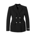 Versace Hourglass Double Breasted Blazer "Black"