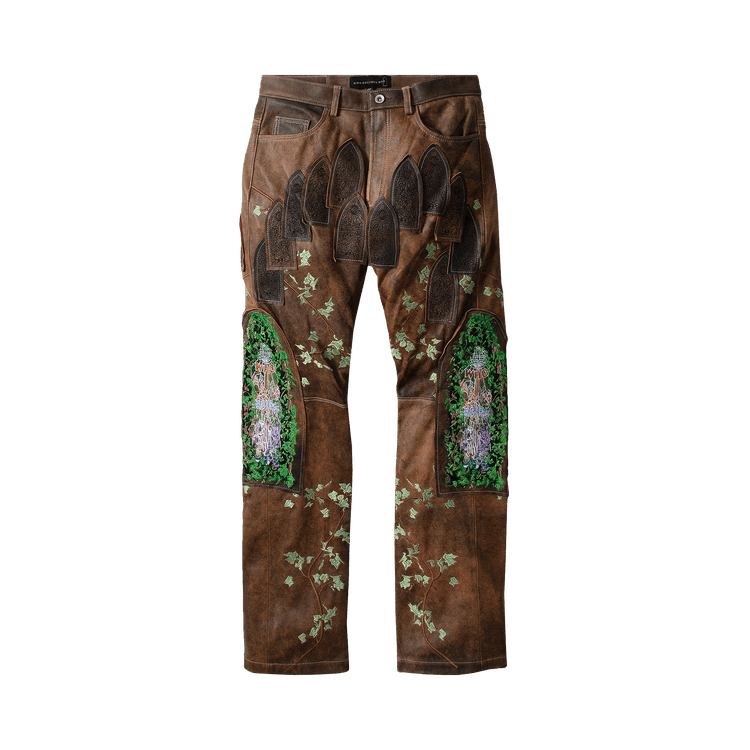Who Decides War Garden Glass Patched Pant "Chesnut"