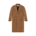 Saint Laurent Manteau Oversize Long Coat "Beige"