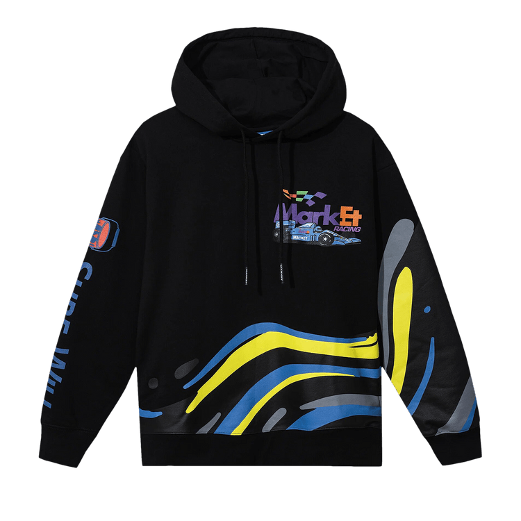 Market Paint Dept Hoodie "Black"
